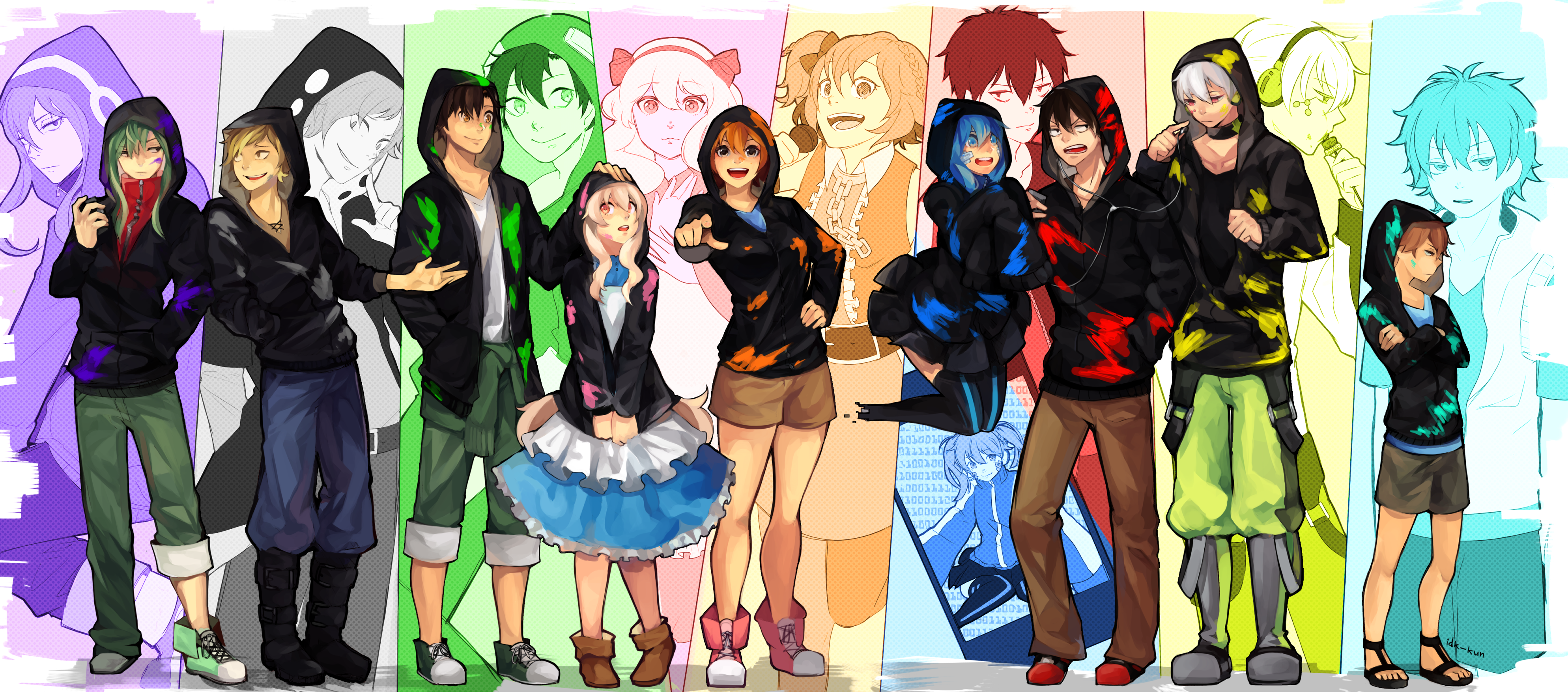 Mekakucity Actors- by Rumi-Kuu on DeviantArt