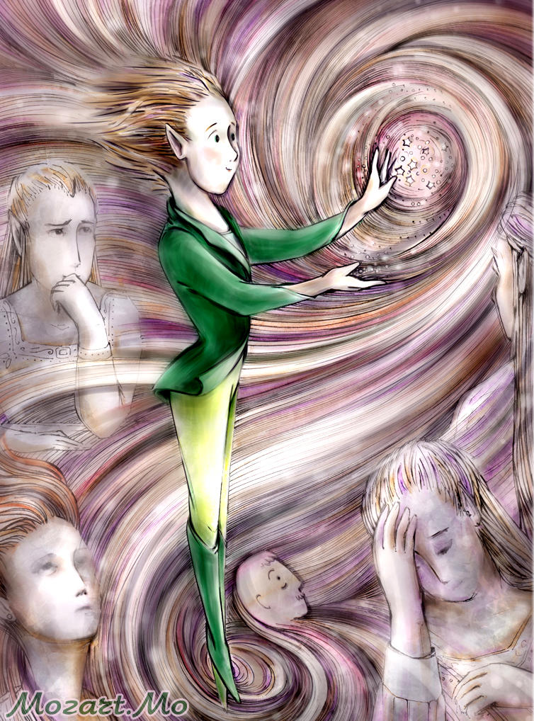 Student Elf Elf student made a tornado on the exam. by MozartMo on DeviantArt