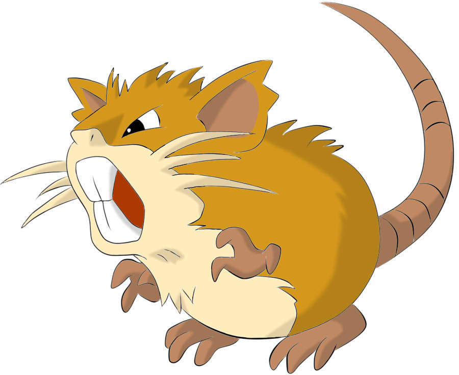 Pokemon - Raticate by Icedragon300 on DeviantArt