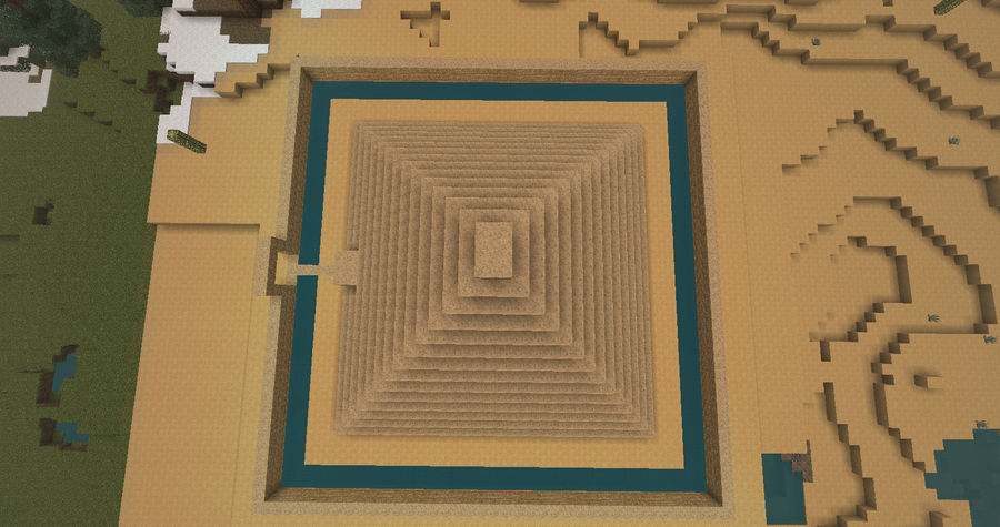 Minecraft - Pyramid by Icedragon300 on DeviantArt