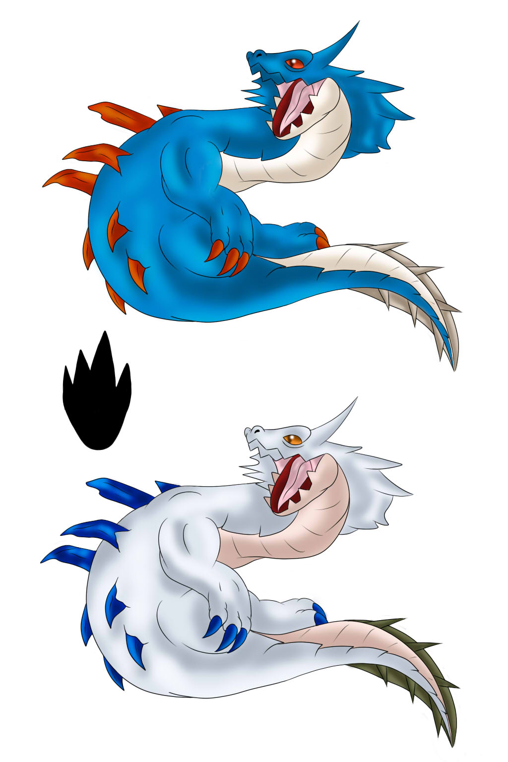 Lagiacrus as a Pokemon