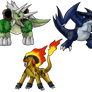 Fakemon Starters - Second Evolution