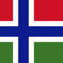Nordic Gambia (in Gambian national colors)