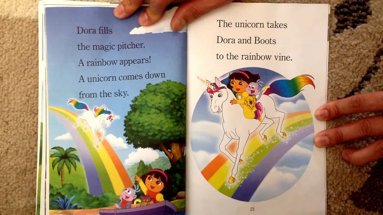 Dora Magic Design Story - Dora the Explorer Fairytale Magic 3-0 scre by ...