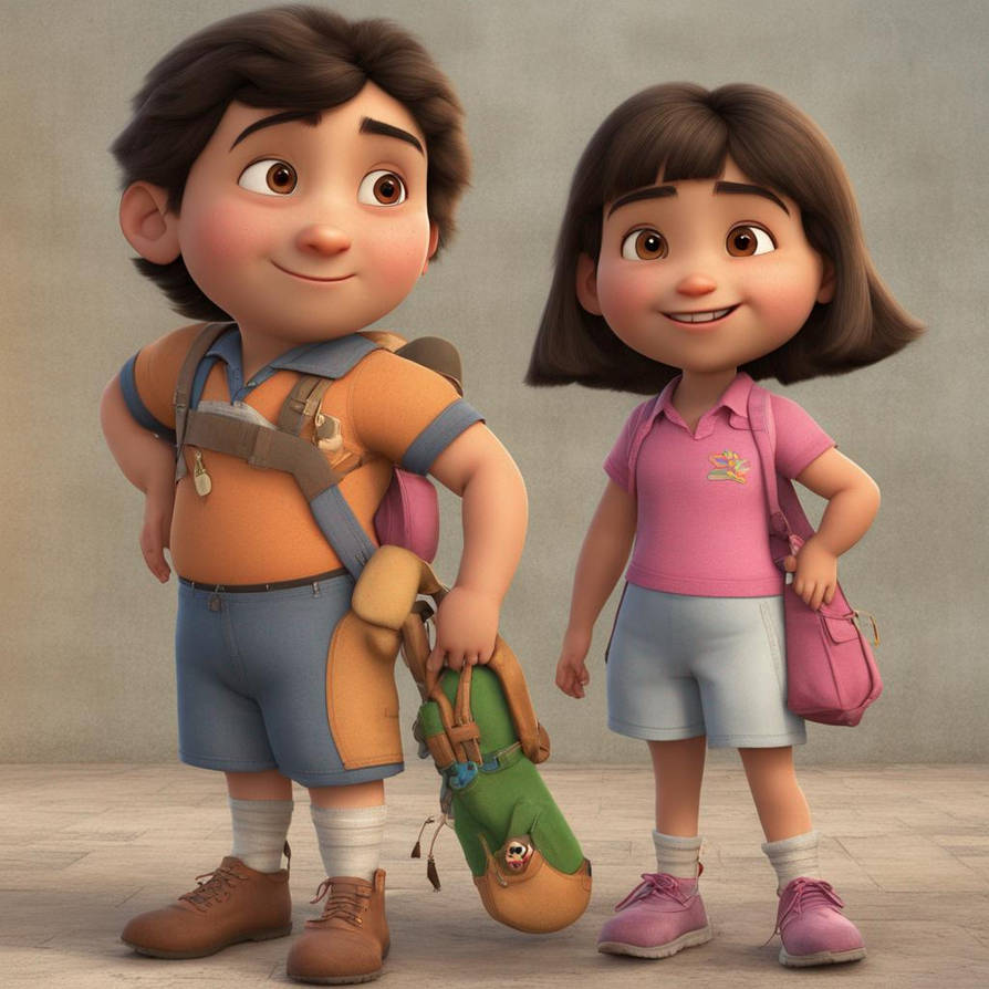 Dora and Friends: Guillermo and Isabella (AI)