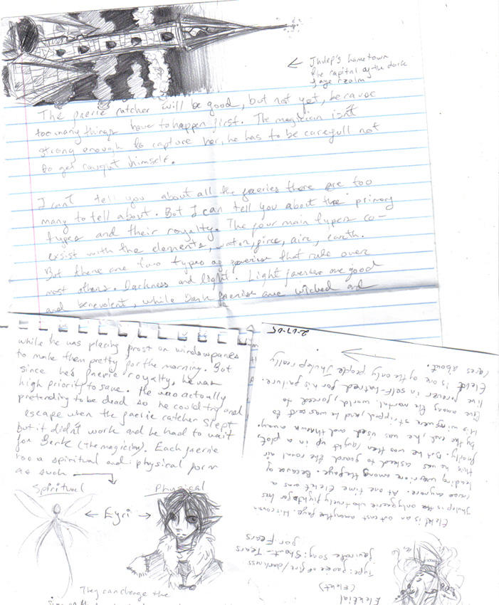 Deviantart Fa Note Faye notes by KieroYourigama on DeviantArt