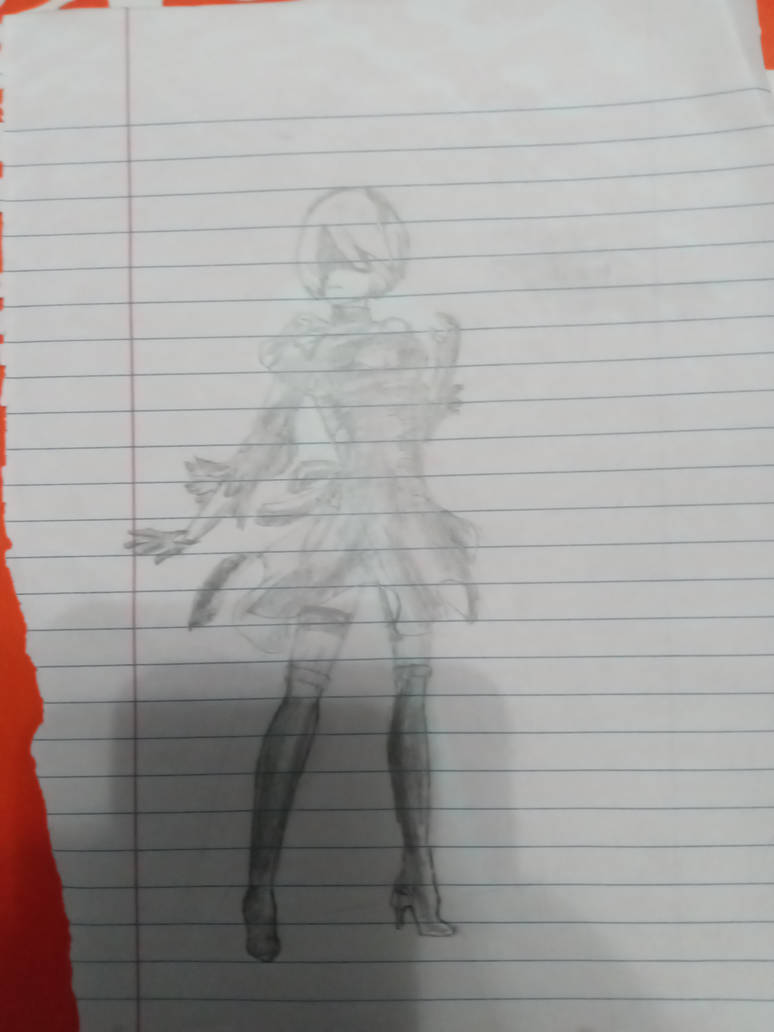 2B (An absolute baddie) by Heavy0163 on DeviantArt