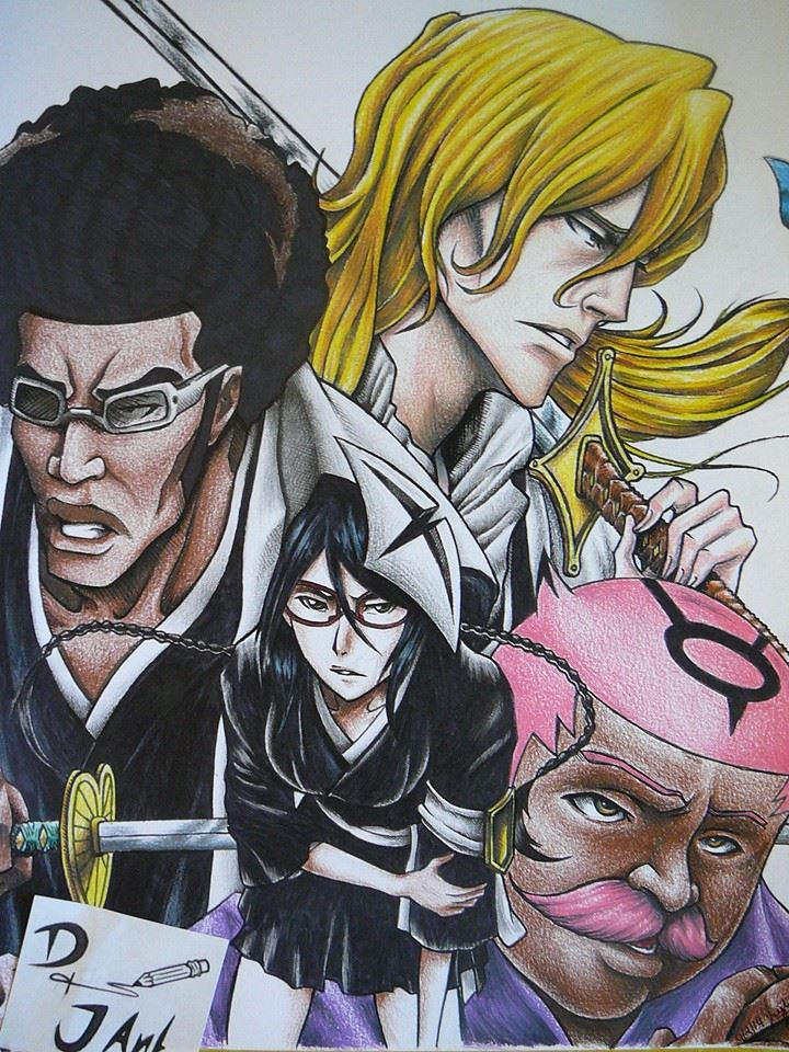 Bleach: The Vizards by DandJ-Art on DeviantArt