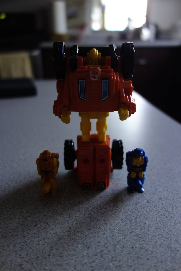 A Double TargetMaster (Robot with partners) by Sentai199 on DeviantArt