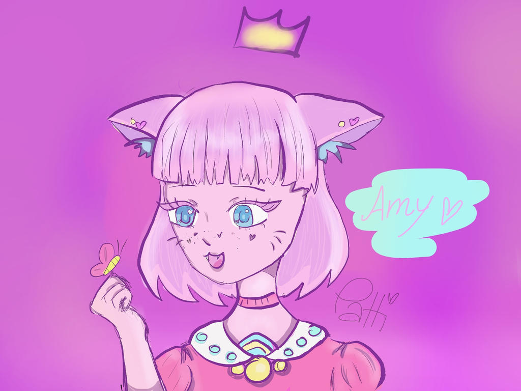 Amy Rabbit Cat Cat Amy by UnicornCakee on DeviantArt