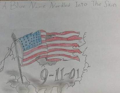 9/11 tribute drawing