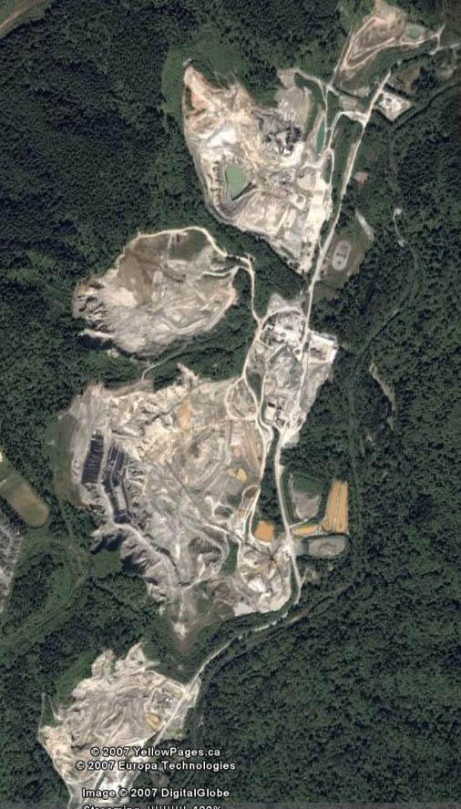 Mining Pollution + Destruction