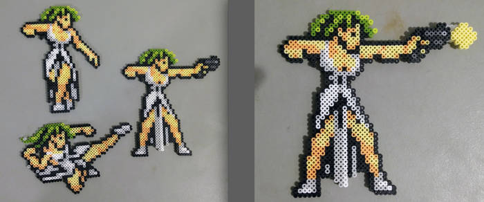 Double Dragon IV: Shannon Okada Bead Sprites