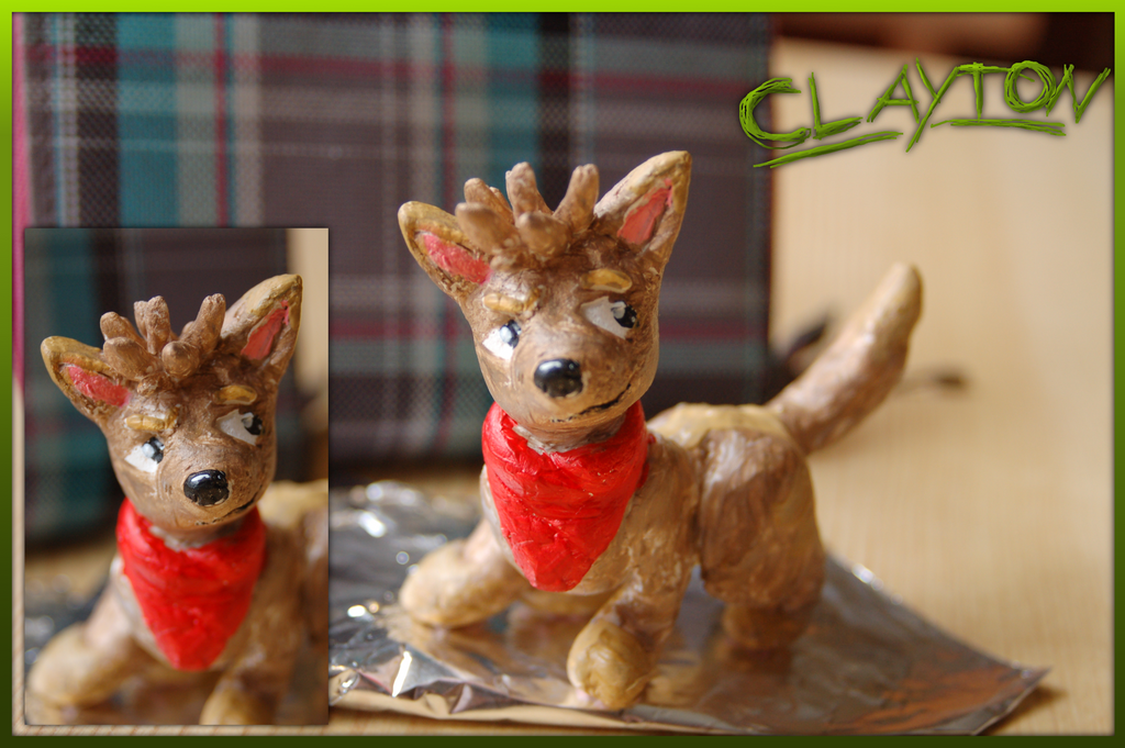 Deviantart Clay Clay-Clay Figure ^____^ by DorteTorte on DeviantArt