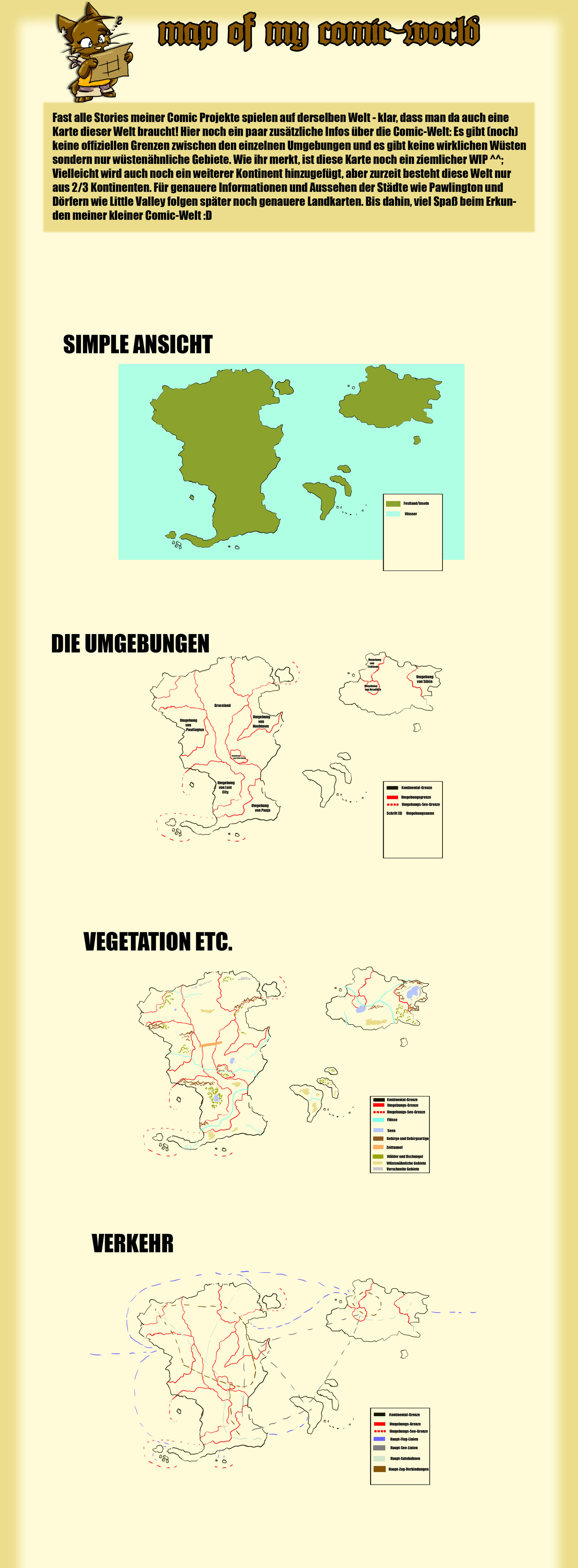 My comic-world-map (ger) by DorteTorte on DeviantArt