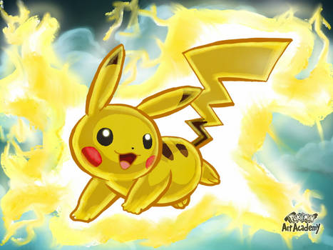 Pokemon Art Academy-Pikachu