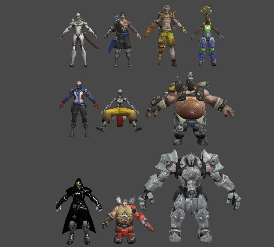 Overwatch (Males) by roodedude on DeviantArt