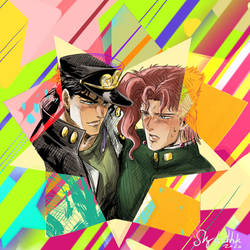 Jotaru Kujo x Noriaki Kakyoin 