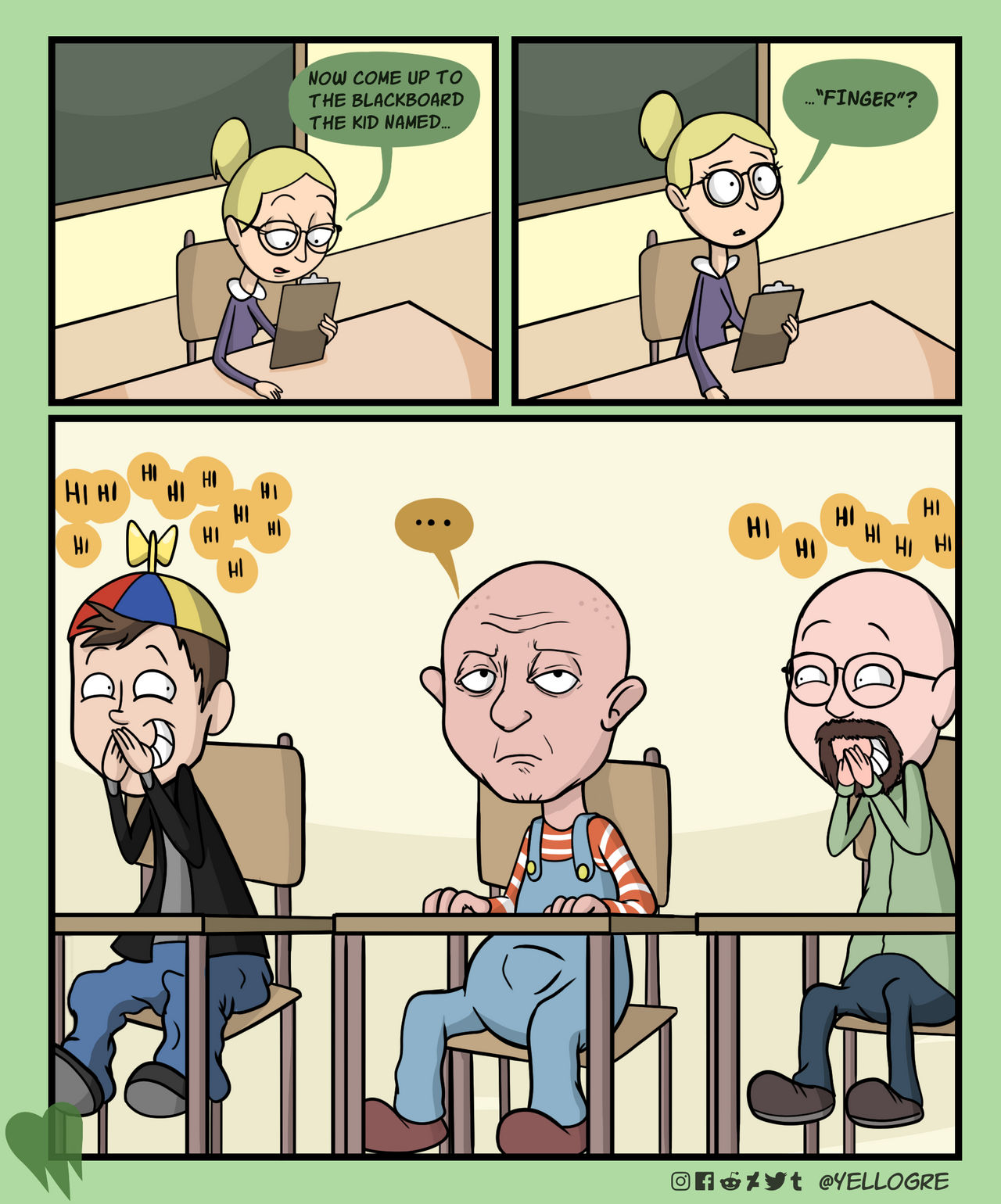 Kid named Finger by Yellogre on DeviantArt