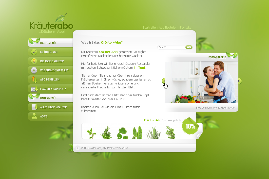 Krauter-Abo - Web Layout by detrans