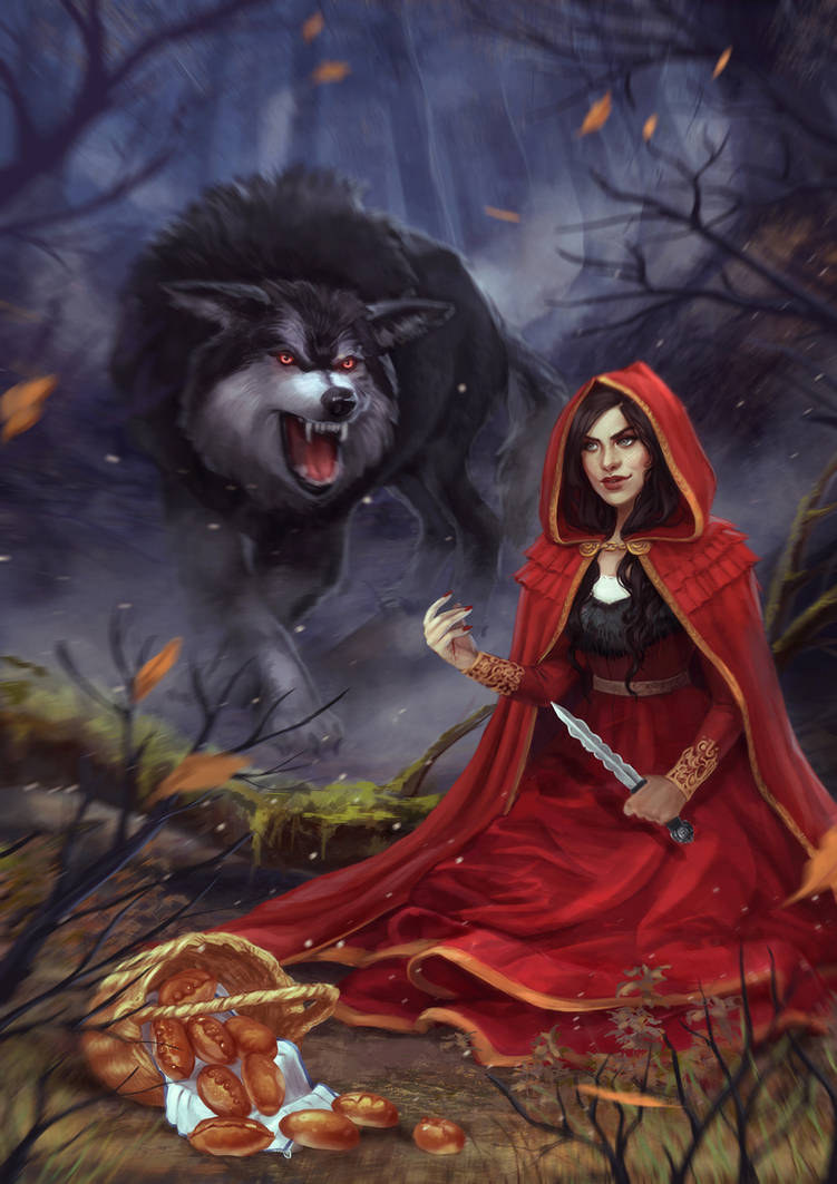 dangerous red hat by VeraVoyna dangerous red hat by VeraVoyna