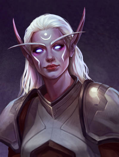NightElf (Commission) by VeraVoyna NightElf (Commission) by VeraVoyna