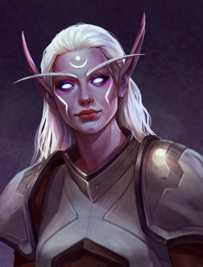 NightElf (Commission) by KateVoynova NightElf (Commission) by KateVoynova