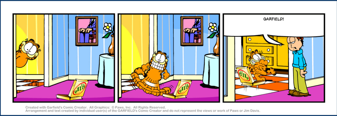 Garfield Comic Strip Of The Day! by LowerDrawsStuff on DeviantArt