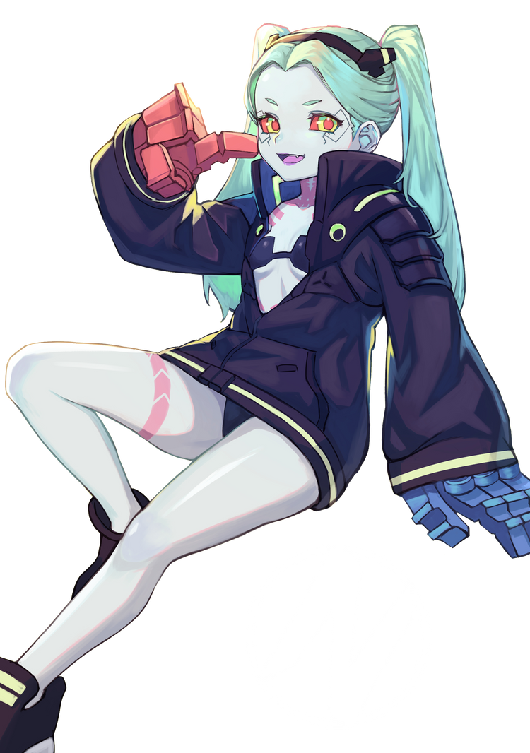 Cyberpunk Edgerunners Rebecca Render 110 by NovaNX on DeviantArt