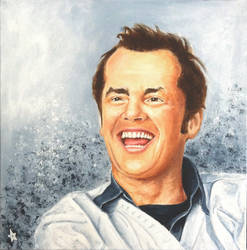Jack Nicholson portrait