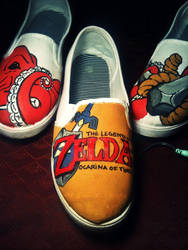 Zelda Ocarina of Time shoes