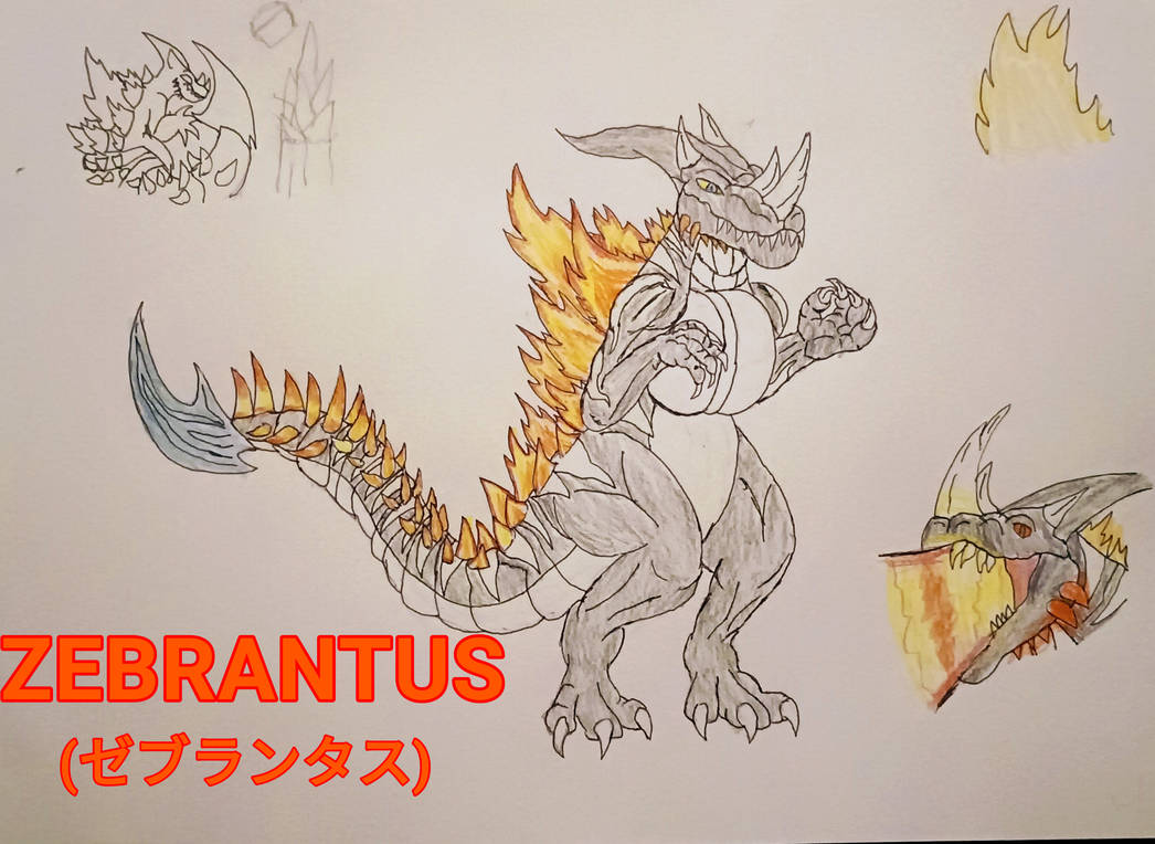 Zebra Raptor Zebrantus (Kaiju OC). by GGDINOSAURS on DeviantArt
