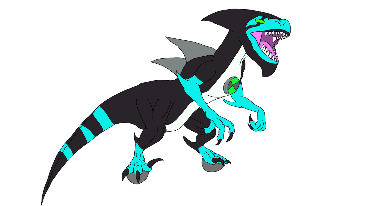 Beta Raptor X G Jr Xlr8 Raptor (Ben 10 x Jurassic World) by GGDINOSAURS on DeviantArt