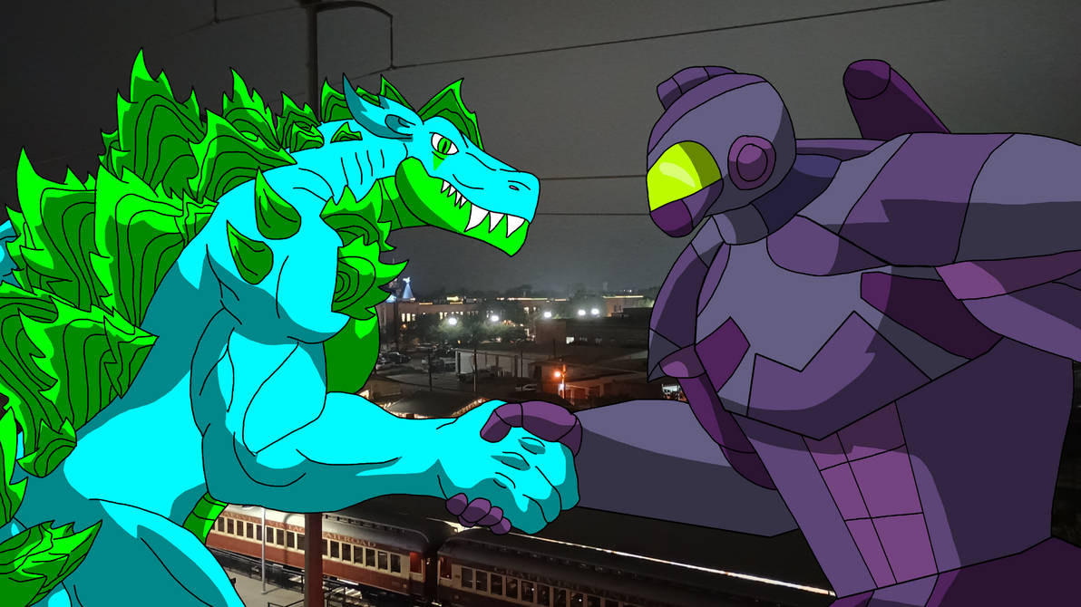 Godzilla Robot Rival Rare Godzilla meets Giant Robot. by GGDINOSAURS on DeviantArt
