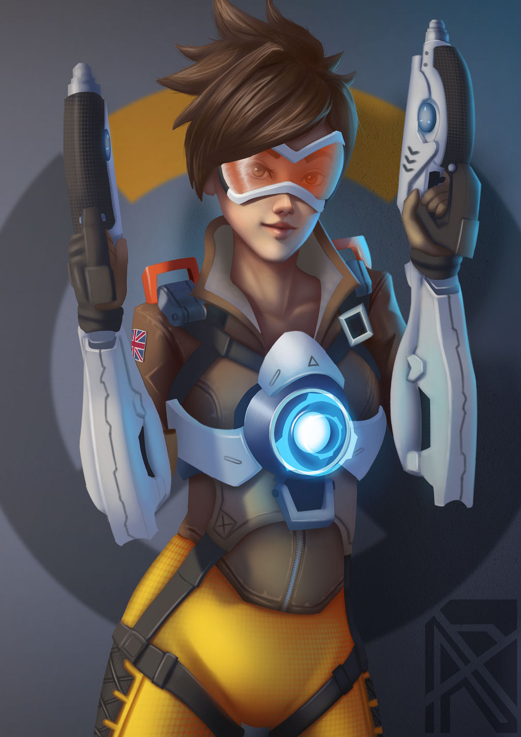 Tracer Deviantart Overwatch - Tracer fanart by arxers on DeviantArt