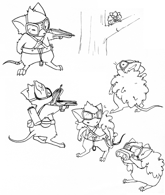 Mouse Guard: Whitney by dire-musaera