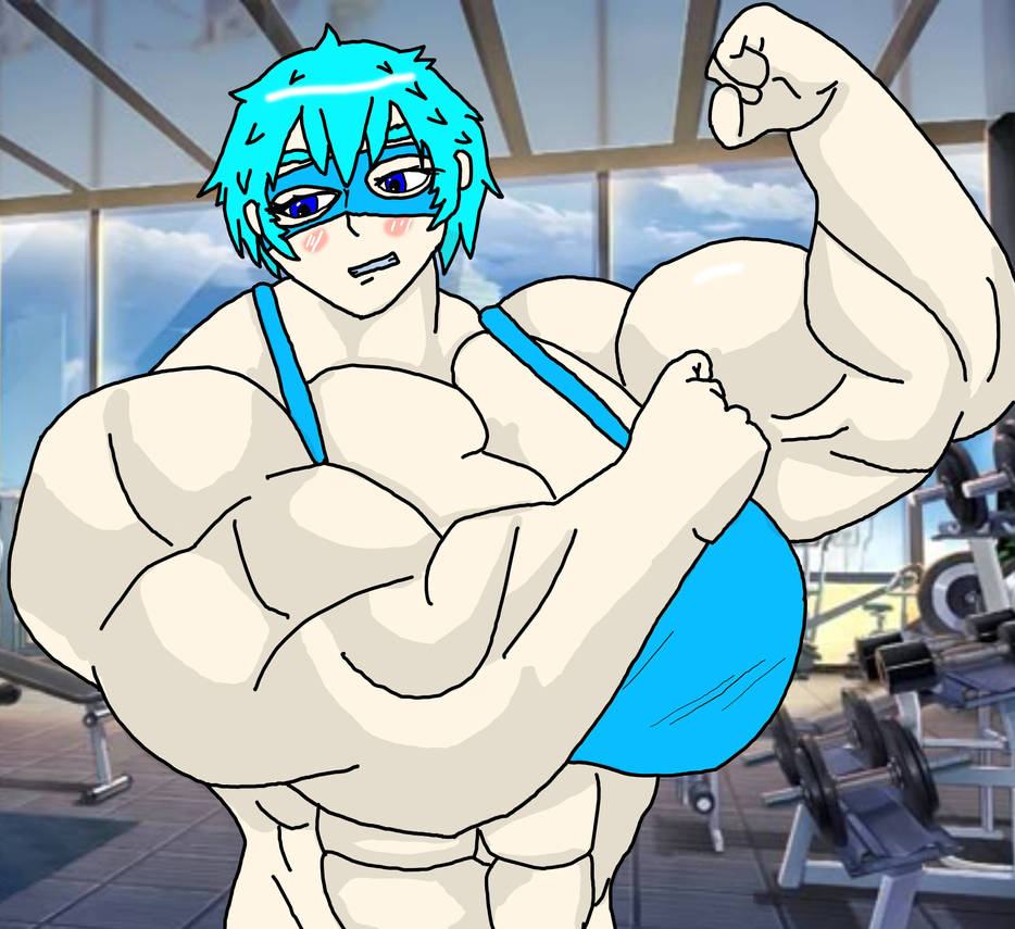 Mega Muscles Create 'n Mega Muscles showing off by TheFmgKing on DeviantArt