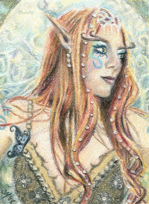 Jewel of Valinor - ACEO