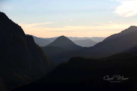 Tatoosh Range and Rampart Ridge