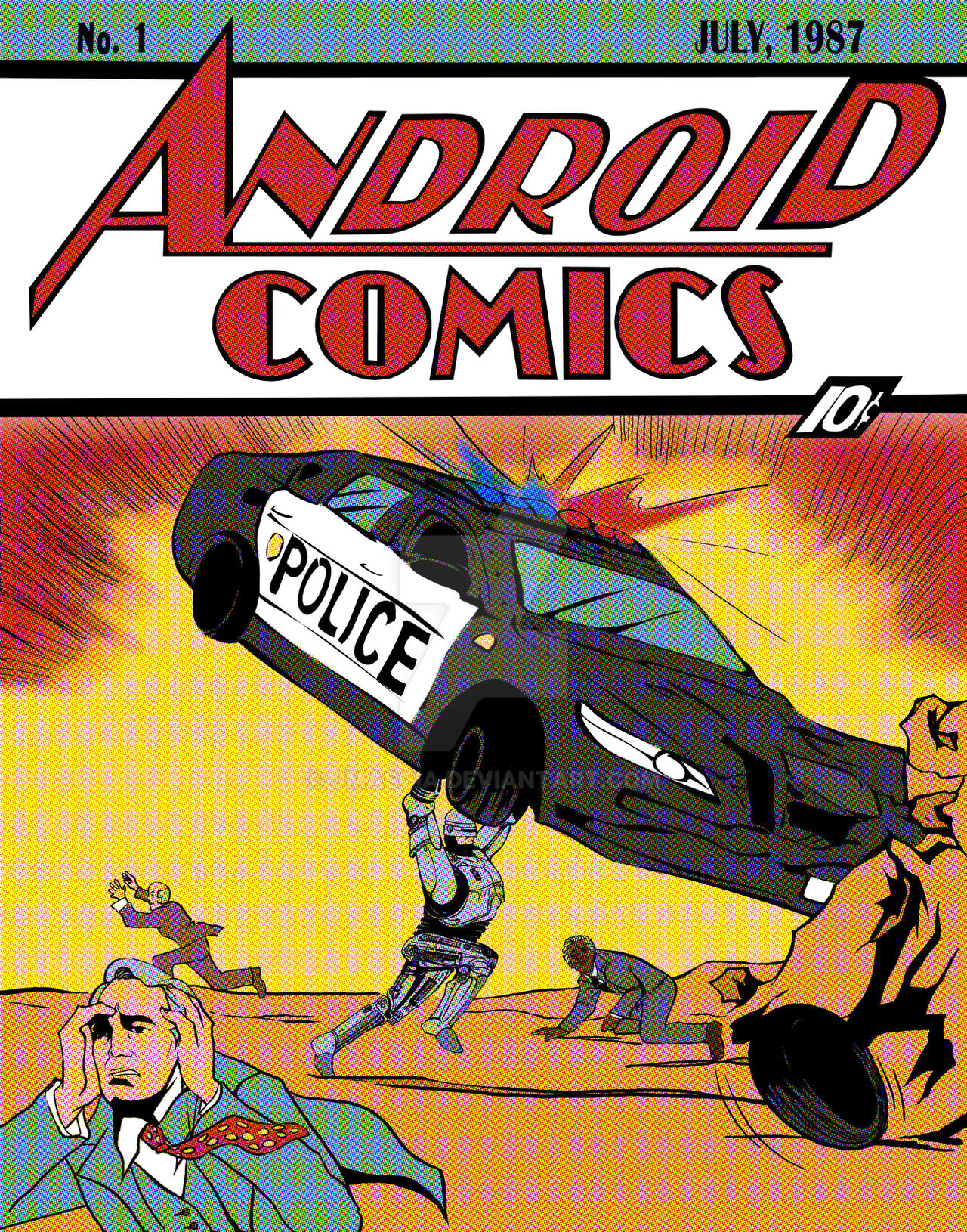 Android Comic Meme Android Comics cover by jmascia on DeviantArt