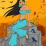 Pocahantas as Jasmine