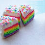 Miniature Rainbow Cake