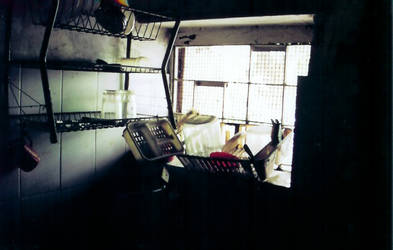 Abandoned kitchen