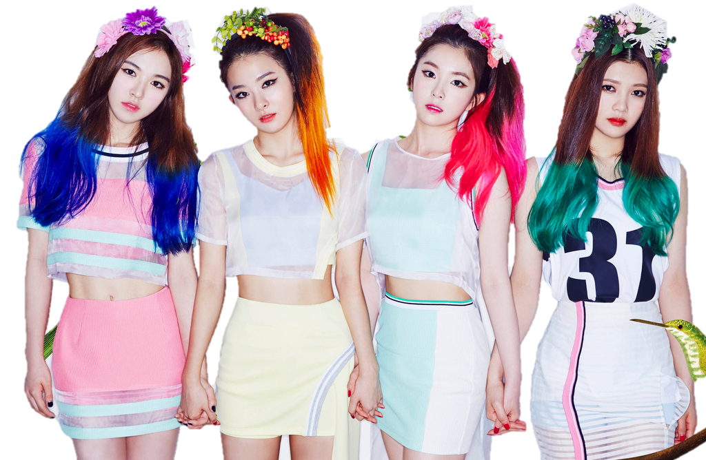 Red - Wendy/Seul Gi/Irene/Joy by Thellys on