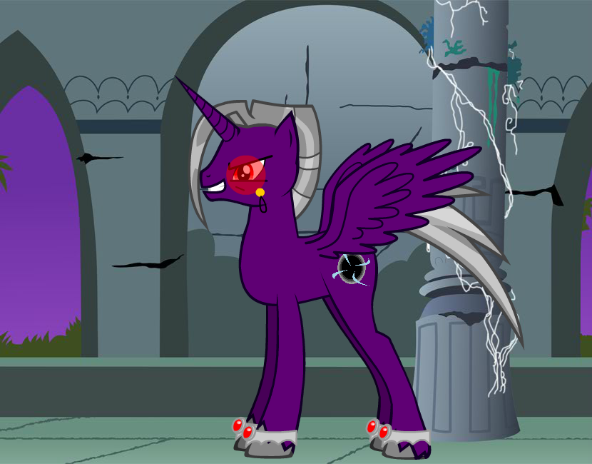 My Custom Pony Villain: Nebula Shade