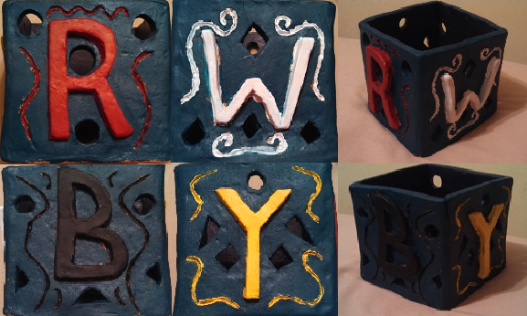 Art Project 3: RWBY Clay Box