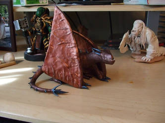 3Sculptures Grom Thrall Dragon