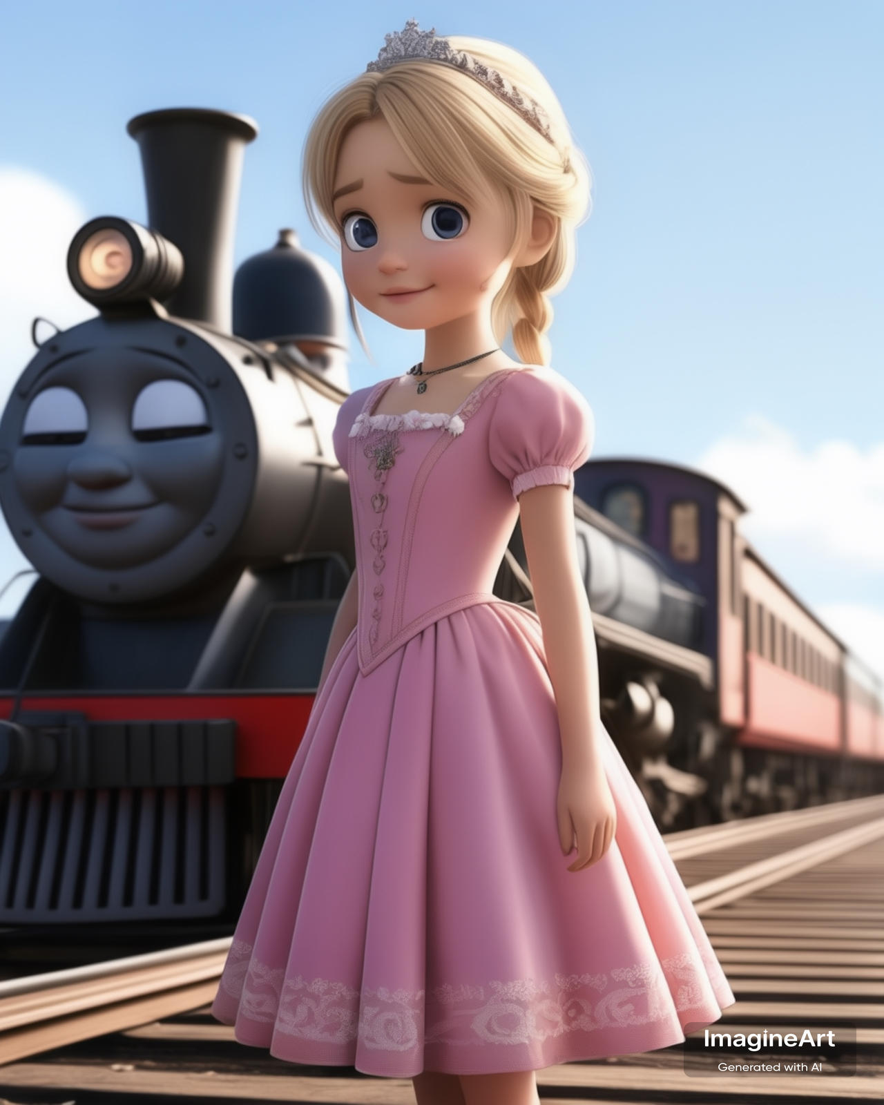 Princess On Railing Princess of the Railway 3 by Spikeomeo on DeviantArt
