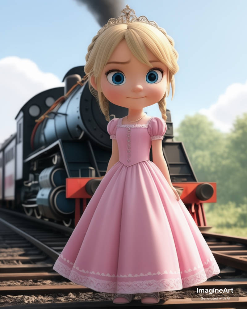 Princess On Railing Princess of the Railway 1 by Spikeomeo on DeviantArt