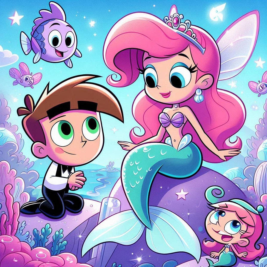 Fairly Odd Parents Style Mermaid 1 By Spikeomeo On DeviantArt fairly-odd-parents-style-mermaid-1-by-spikeomeo-on-deviantart